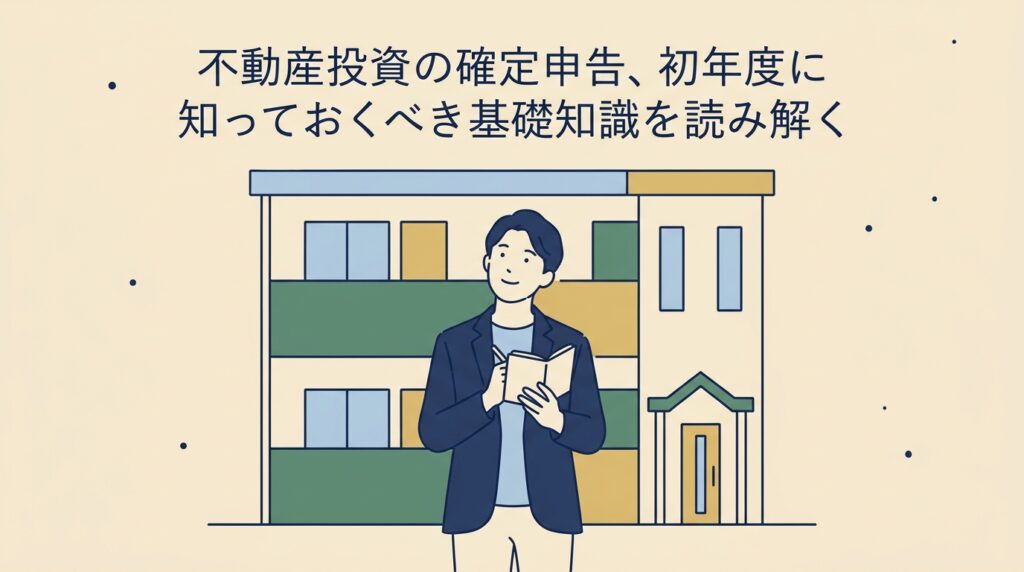 不動産投資の確定申告、初年度に知っておくべき基礎知識を読み解く